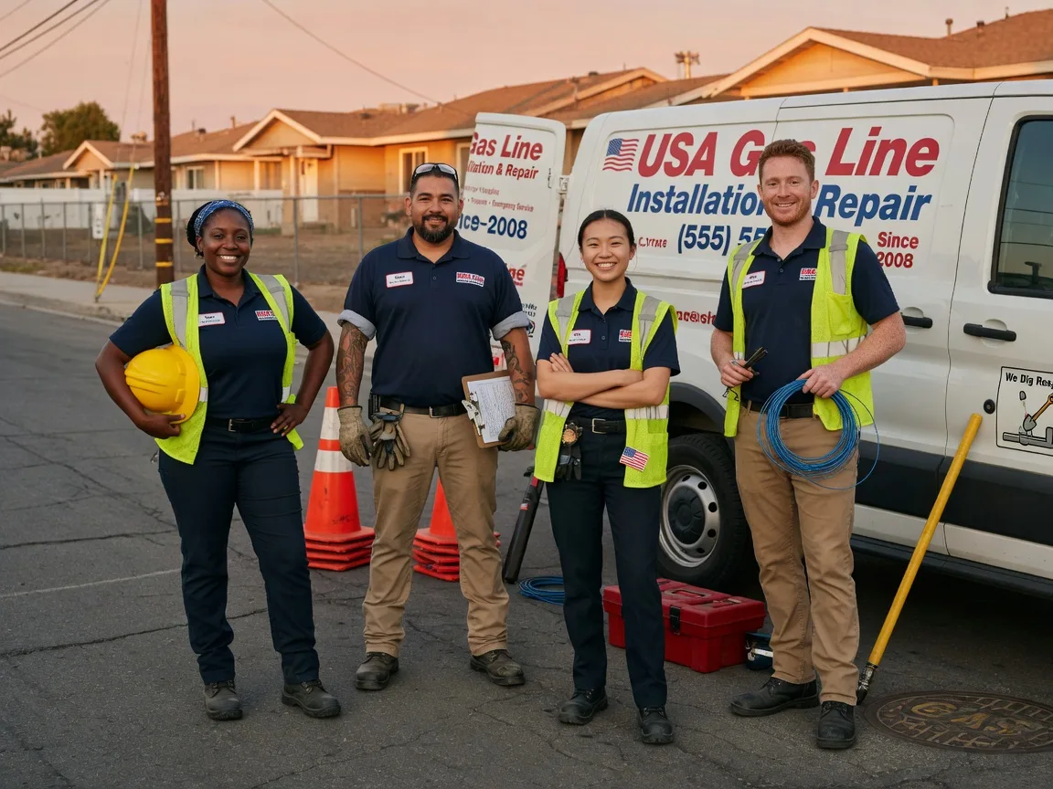 Gas Line Installation company in Cortland, IL
